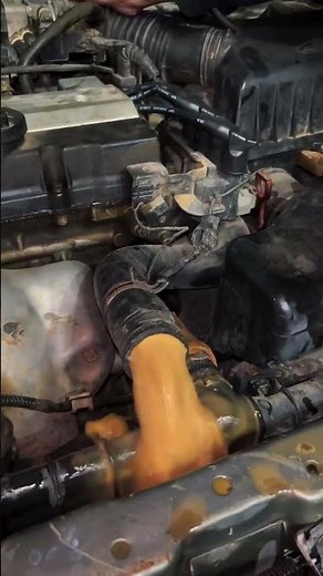 wash your radiator before change coolant| #amotive