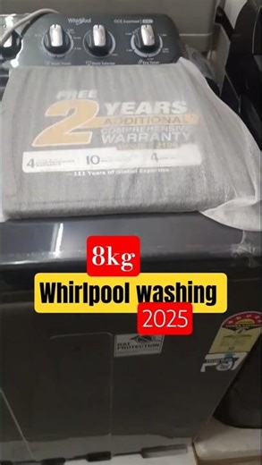 Whirlpool semi automatic washing machine