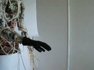 Cronos robot: moving camera
