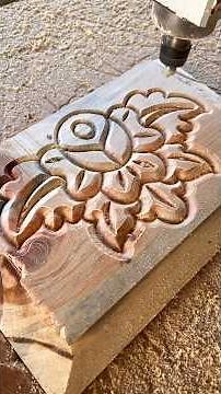 CNC Router Art | Most Satisfying Wood Carving You’ll See Today 🔥