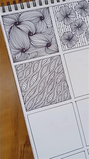 Easy Zendoodle pattern for beginners.