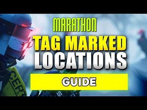 Marathon Tag marked locations across Dire Marsh