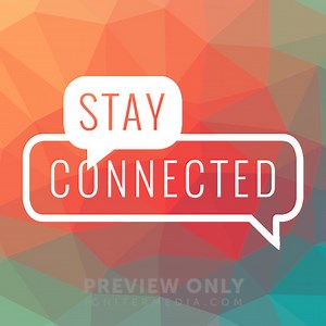 Stay Connected - Social Media Graphics