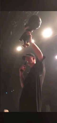 NF tells jokes for fans #nfrealmusic #concert #rap #music