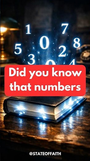 The meaning of numbers in the Bible
