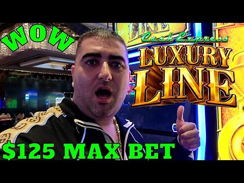 $125 Spin JACKPOTS On High Limit Slots In Las Vegas