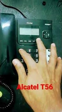 Alcatel T56 Black, number store