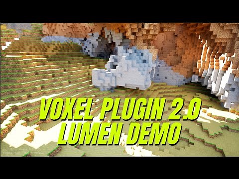 Voxel Plugin 2.0 with Lumen GI in Unreal Engine 5