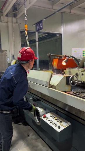 Generator rotor spindle processing process #generator