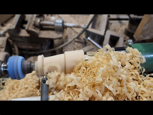 I'm cheap and try to save money wherever I can. My duplicators I have on 2 of my lathes take a pretty pricey carbide that do get dull. I usually touch them up with a diamond file and all is good...Or...That's what I tell myself...LOL In the video I was turning a baby rattle just after breaking down and replacing a bit that had been in there almost 2 years...WOW!...It truly is amazing what a new sharp bit can do! Watch those ribbons fly as I take a lot of wood off in one pass. Mind you I'm holdin