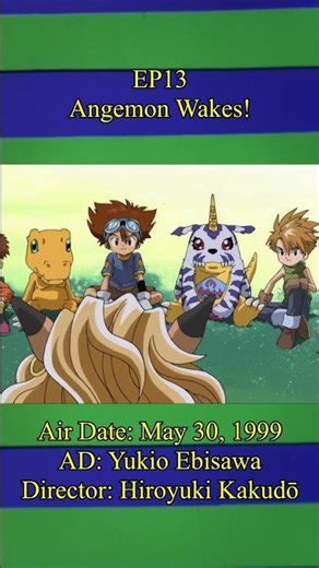 Digimon Adventure (1999) Animation Breakdown EP13 #shorts