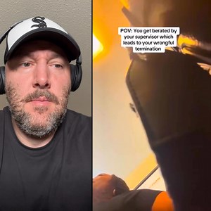 woman recording herself getting fired #reaction #fblifestyle | Rambling Reactions