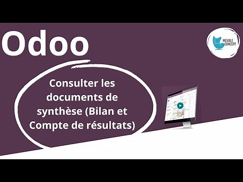 📊 Odoo – Affichez facilement vos bilans et comptes de résultats en quelques clics !