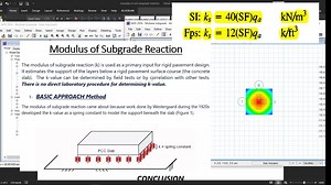 CSI SAFE Course - 26 Modulus of Subgrade Reaction of Soil (Bowles Approach and Basic Approach) - Civil MDC