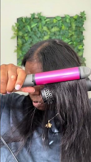 Invisible Middle Part Quick Weave best style for fine hair #finehair #diyhairstyles