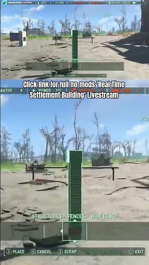 Real Time Settlement Building at Starlight Drive-In 2 - no mods Fallout 4