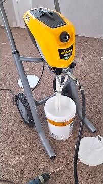 How to make paint wall quickly Wagner Control Pro 350 M airless sprayer #diy #howtomake #painting