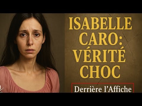 Isabelle Caro : La Vérité Dérangeante Derrière l’Affiche Choc