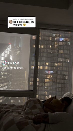 Late Night Snowstorms and Conversations in NYC Apartment