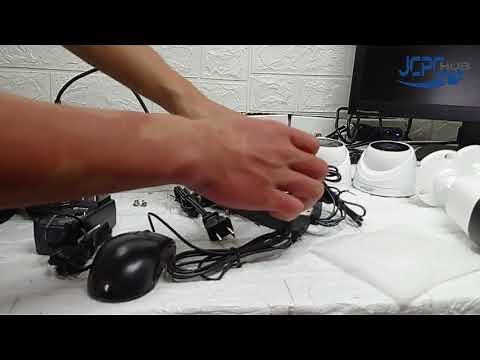 Dahua 4 Channel 1080 CCTV Kit with 2MP Cameras Unboxing, Demo, and Mobile Viewing Tutorial Video