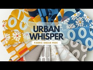 Modern Linen‑Look Fabrics 2025: Urban Whisper by Zen Chic (Sneak Peek)
