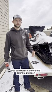 GlueTread Snowmobile Paddle Repair Kit - Reinforce & Repair Torn Snowmobile Paddles - Garage-Ready Track Repair System - Snowmobile Accessories & Gear