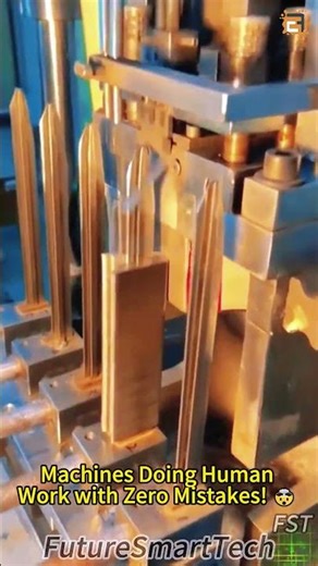 Machines Doing Human Work with Zero Mistakes! 🤯 #Innovation