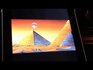 The Chipmunk Adventure Egypt scene