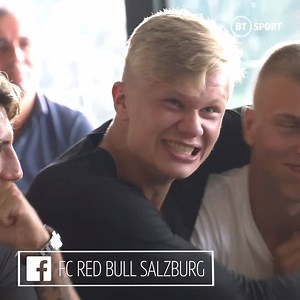Some clubs might not be too pleased to draw the reigning European champions in the Champions League.. FC Red Bull Salzburg look positively delighted at the prospect of a trip to Anfield! Roll on matchday 2! | TNT Sports Football
