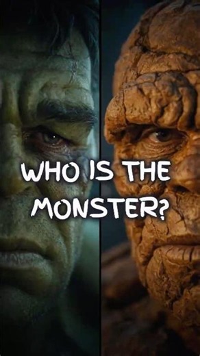 WHO IS THE REAL MONSTER? | Hulk vs The Thing