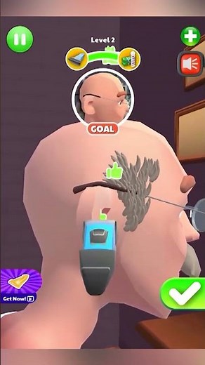 Hair Tattoo: Barber Salon Game | Hair Tattoo: Barber Shop Game 2024 - barber simulator 10 sec(2)