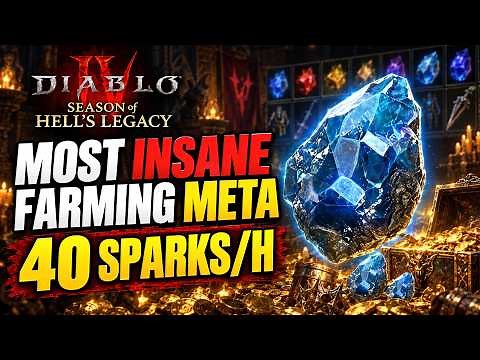 The Most INSANE Farming – Meta 40 Sparks/Hour! | Diablo 4 Season 15