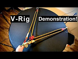 "V-RIG" Demonstration on the Ground: DISCUSSION of This System for Arborists & Tree Climbers!