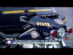 Motorcycle safety month: talking safety tips with New York State Police
