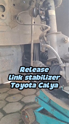 Release Link stabilizer toyota calya #stabilizerlink #suspension #toyotacalya #calyasigra