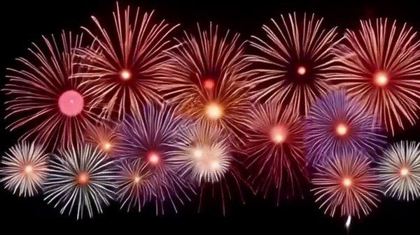 Fireworks Show with Affirmations