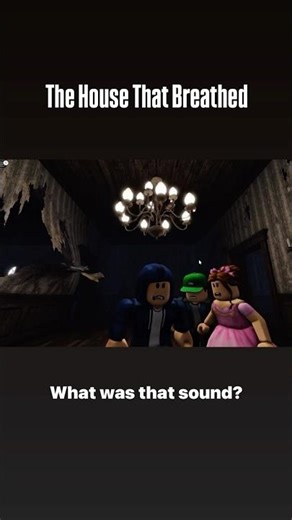 Roblox Horror - “The House That Breathed” (Inspired by Alone in a Dark House) #soumitblox #shorts