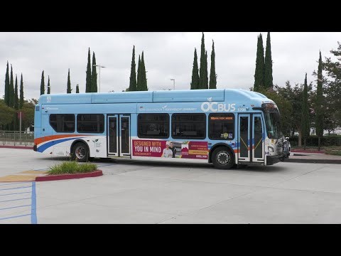 OCTA Bus - New Flyer XN40 Route 90 #5708