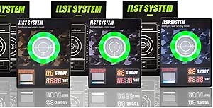 TACTIC STAR Laser Sensing Target 3 Modes Laser Training with Shot Timer and Audio, for Dry Fire Training in USPSA, IPSC, APSC, IDPA