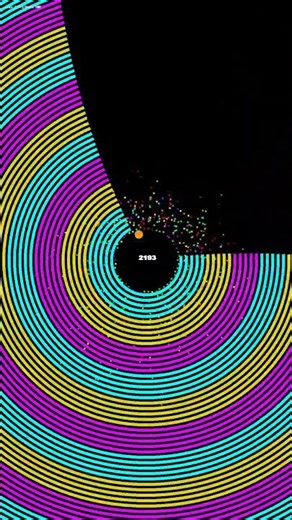 #satisfying #bouncingball #simulation #creativecoding #adhd