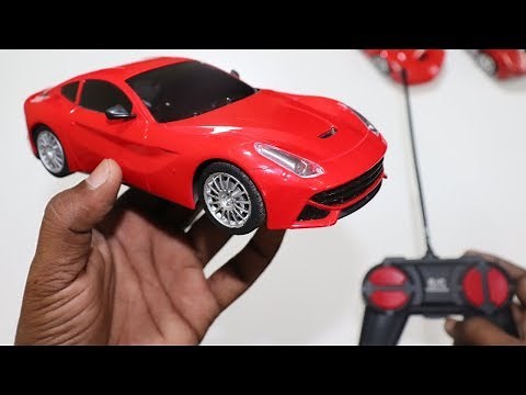 Remote Control High Speed Racing Car Unboxing & Testing - chatpat toy tv