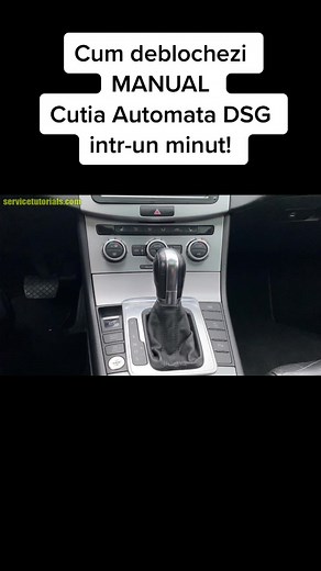 Cum deblochezi manual cutia automata DSG in caz de urgenta la VW Passat B7, CC, Golf 7, Skoda Octavia 3, Audi A3, A4, A5, A6, Seat Leon, etc.! #volkswagen #dsg #dsgunlock #vwpassat #vwpassatb7 #vwcc #vwdsg #howto #HowTo #skoda #audi #seat #audidsg #videoviral #vwgolf #volkswagendsg #carrepair #diy #skodaoctavia #vwdiesel #gearbox #shiftgear #vag #unlockdsg #unlockgearbox #howtounlockdsg #seatleon #audia4