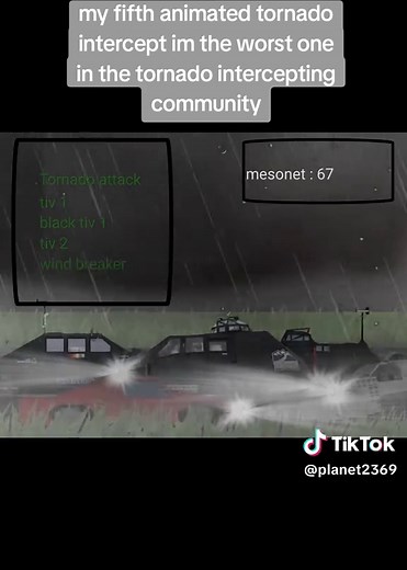 Animated Tornado Intercept Visuals