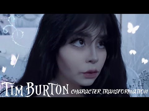 Tim Burton Character Transformation | Makeup Tutorial