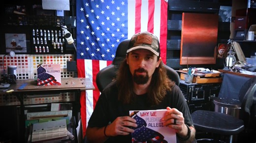 "Why We Pledge Allegiance" hardcover out now! Get a signed copy at Terrace Books tomorrow Saturday Nov 8th from 10am-12pm. God Bless America! 🇺🇸 #book #VeteransDay #bookstore #terracebooks #childrensbooks #pledgeofallegiance #realpatriotpublishing #bookface #instabook #booktok | Real Patriot Publishing