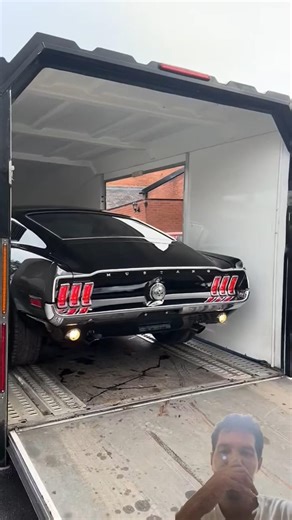 The Ultimate Restomod Mustang 🖤 #ClassicCars #MuscleCar