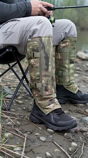 Bushwhack without the scratches. Yourshins stay safe. 🍃🛡️🏕️#hikinggear#trailprotection #outdoorlife#summerhike #gaiters