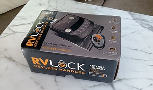 RV Entry Door Lock Replacement On A Travel Trailer - Couch Potato Camping