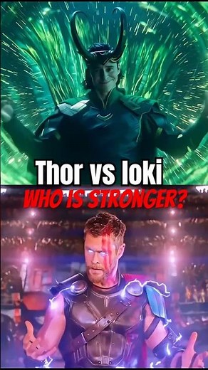 Loki vs. Thor: The Ultimate Power Ranking 😎 (After Season 2) #marvel #shorts #thor