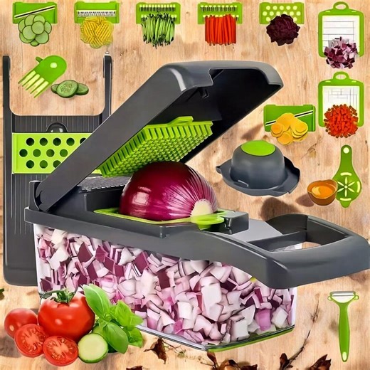 Vegetable Chopper Dicer - Multi Food Slicer, Kitchen Gadget - Etsy